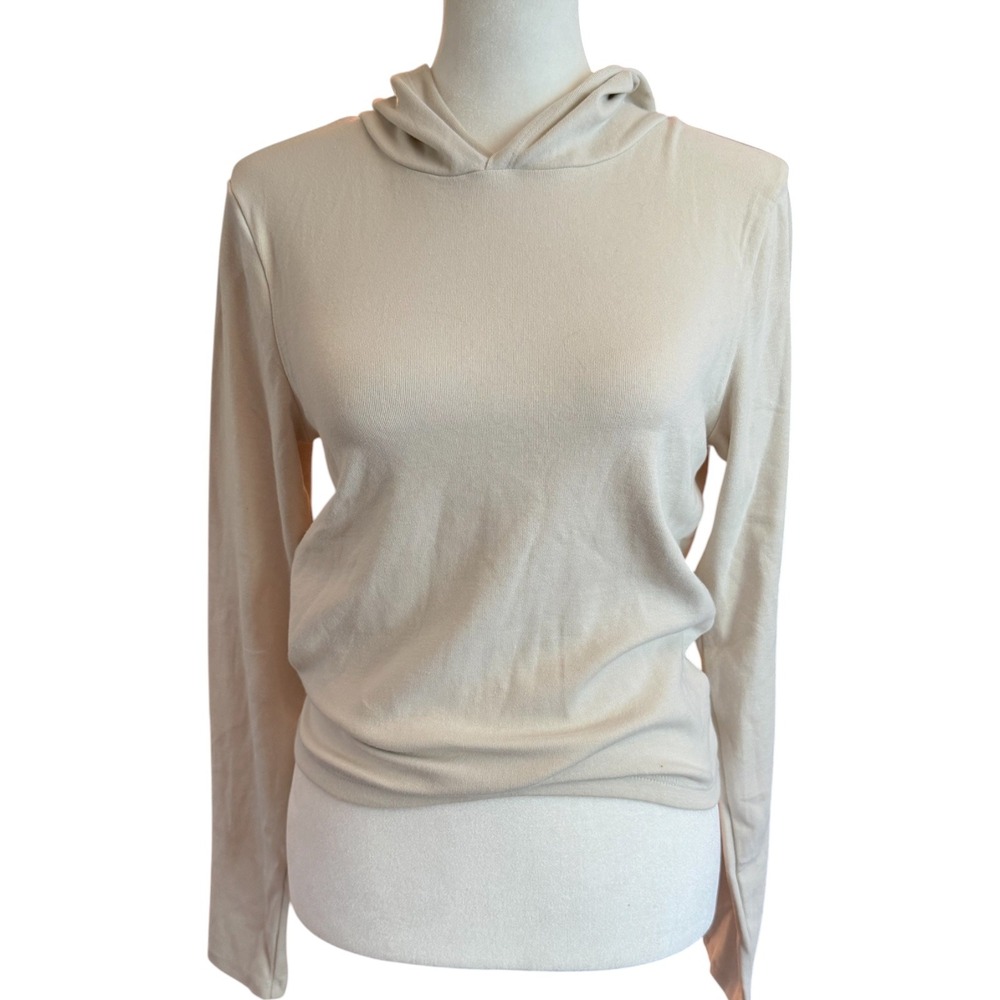 Wild Fable Womens Tan Long Sleeve T-Shirt Hoodie - Medium - NWT